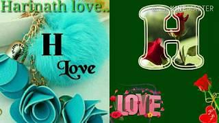 H letter love status Love song