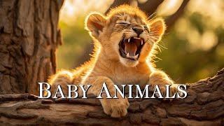 Cute Baby Animals - Amazing World Of Young Animals with Peaceful Relaxing Music