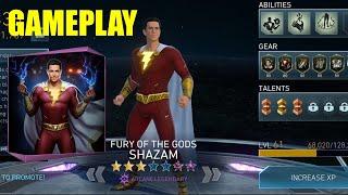 Legendary Fury Of The Gods Shazam Chest Opening And Gameplay Injustice 2 Mobile