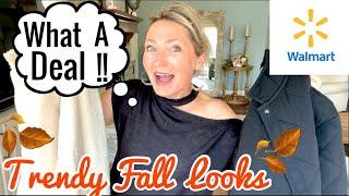WALMART FALL HAUL: Affordable & Trendy Clothing for Over 50