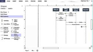 Creating a Sequence Diagram