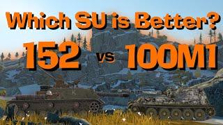 WOT Blitz Face Off || SU-152 vs SU-100M1