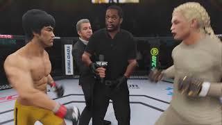 UFC4 Bruce Lee vs Julia Zlata Gunthel EA Sports UFC 4 PS5