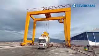 Efficient Container Handling with SEVENCRANE Gantry Cranes | Optimal Solutions for Container Lifting