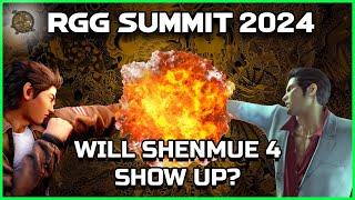 WILL SHENMUE 4 SHOW UP?! - RGG SUMMIT SEPT 20TH Shenmue Dojo