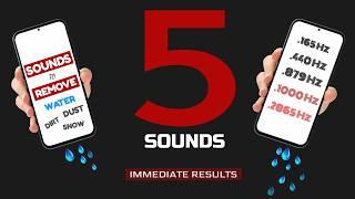 5 Sounds to Remove Water From Speaker (IMMEDIATE RESULTS)