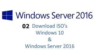 Download Windows Server 2016 and Windows 10 ISO's with Subtitle