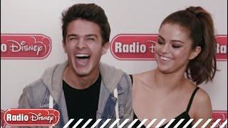 Selena Gomez makes Brent Rivera cry laughing | Radio Disney