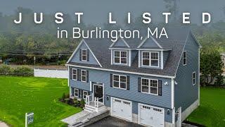 Just Listed under $1.5m in Burlington, MA | 4 Bedroom, 4 Bathroom, New Construction