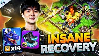 STARs BAITED still CRUSHES EVERY BASE with RC CHARGE MASS DRAGONS | Clash of Clans TH17