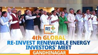 LIVE: PM Modi inaugurates 4th Global Re-lnvest Renewable Energy Investors' Meet in Gandhinagar