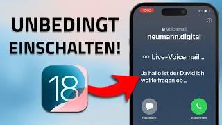 iOS 18 Einstellungen, die du SOFORT einschalten solltest