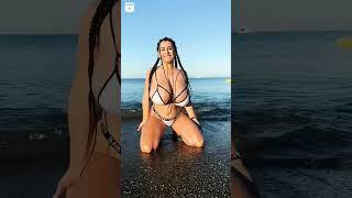 Big Bank TikTok Challenge  #bigbank#shorts #bikini #twerk