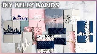 11 Easy DIY Belly Band Ideas For Elegant Cards And Invitations