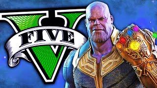 Soy THANOS en GTA 5! Grand Theft Auto V - GTA V Mods