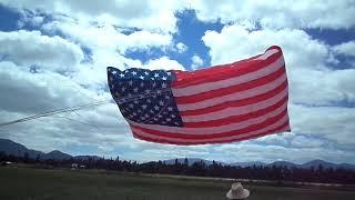 Worlds Largest Kite At Fort Vannoy Farms. Grants Pass Oregon
