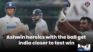 Ashwin heroics with the ball get india closer to test win|Pdoggspeaks