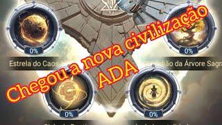 CLASH OF KINGS,  Nova civilização aberta, ADA!