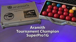 Your own set of snooker balls - Aramith Tournament Champion SuperPro 1G