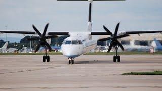 fsx Пробный Полет на новом- Dash 8 Q400