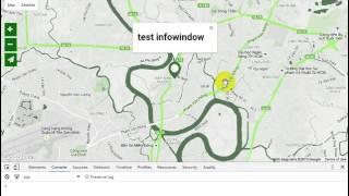 Lesson 4: Google map javascript API - Info window, multiple info window