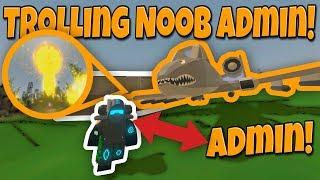 TROLLING A NOOB ADMIN ABUSER! - Modded Unturned