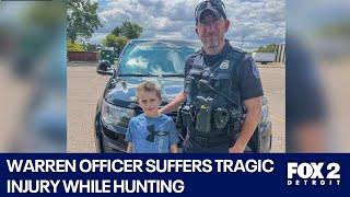 Warren police officer paralyzed after hunting accident