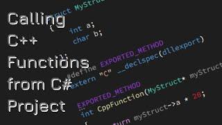 Exporting C++ DLL - Calling C++ Functions From C# Project