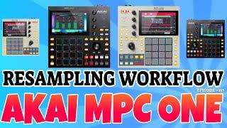 How to make a full beat in Akai MPC standalone resampling tutorial and more.