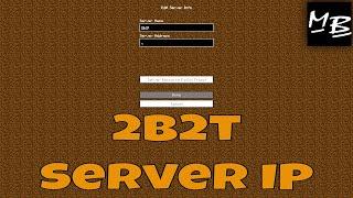 Minecraft 2b2t Server IP Address