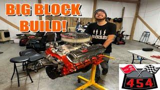 NO REPLACEMENT FOR DISPLACEMENT - Chevy 454 Big Block Build From Start to Finish!