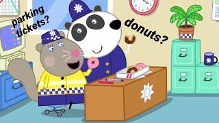 the police in peppa pig are very... questionable