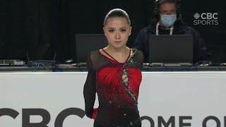 Kamila Valieva - FS - Skate Canada 2021 - CBC Commentary