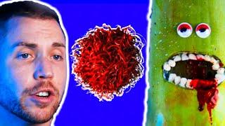 Ghost Pepper Eats Exploding Virus!  Satisfying Food Surgery #FruitSurgery #DiscountDentist