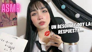 Si me das un BESO, te ayudaré… Tu CHICA MALA | ASMR Roleplay