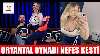 Hande Sarıoğlu Programda Oryantal Oynadı Nefes Kesti !