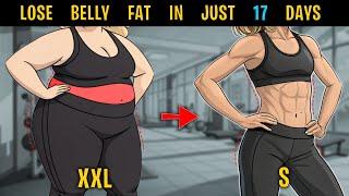 17 day chair workout to lose belly fat || 6 exercise belly fat loss