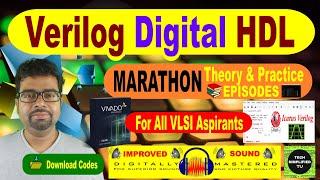 Verilog VLSI Tutorial: Comprehensive Guide from Beginner to Advanced - Marathon Episode