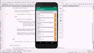 5 - Showing Values Into RecyclerView | SQLite in Android Studio Tutorials For Beginners 2019