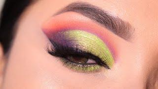 Colourful Cut Crease Eyeshadow Look || Party Eye Makeup Tutorial || Shilpa