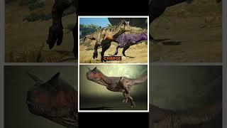 The Isle Carnotaurus VS path of Titans Pycnonemosaurus #shorts #edit #theisle #pathoftitans