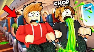 ROBLOX CHOP AND FROSTY PLAYED AIRPLANE CHALLENGE