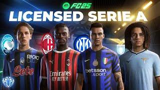 Licensed Serie A Teams For FC 25 ( Milan, Inter, Atalanta, Lazio ) TU6.1