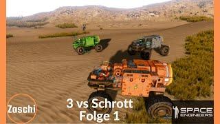 Die Reise beginnt - 3️⃣​ vs Schrott - Folge 1 - Space Engineers Koop - Deutsch