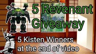 #WRwinRevenant 5 Revenant Giveaway War Robots