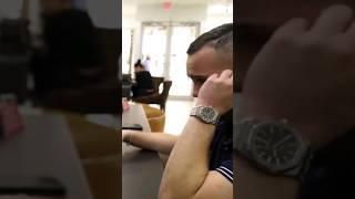 I thought this young dealer was going to cry