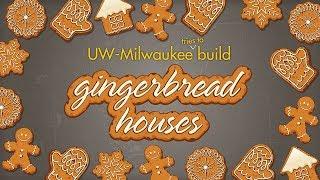 UW-Milwaukee (tries to) build gingerbread houses