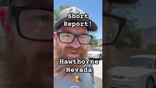 On the ground at Hawthorne, NV! (KHTH) #mooney #m20b #laketahoe