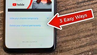 How To Delete YouTube Channel (3 Easy Ways)