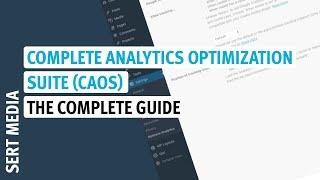 CAOS Host Google Analytics Locally Tutorial 2020 - How To Host Google Analytics Locally 2020